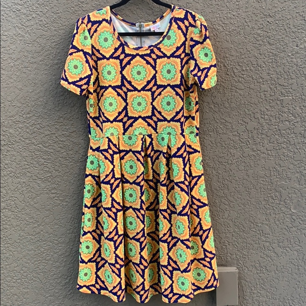 COPY - Lularoe Amelia Printed Dress